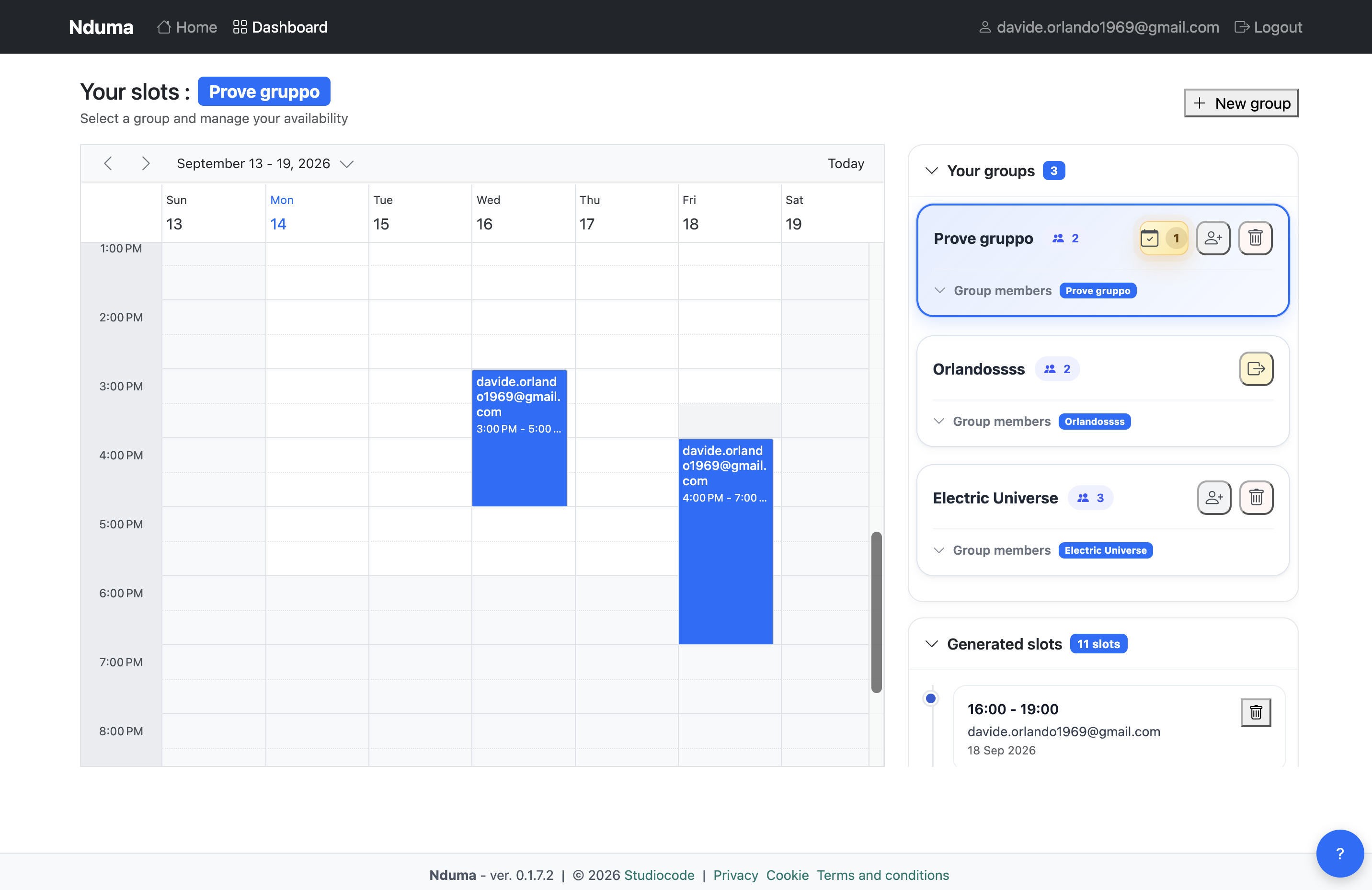 Nduma dashboard